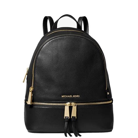 michael kors rhea zip black